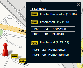 Reittihaku - Mitäässä.fi